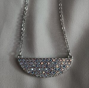 BNIB Touchstone Crystal aurora boreale necklace